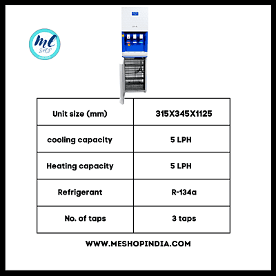 Specification of bottle less water dispenser | Atlantis Big Plus Specification of bottle less water dispenser | Atlantis Big Plus