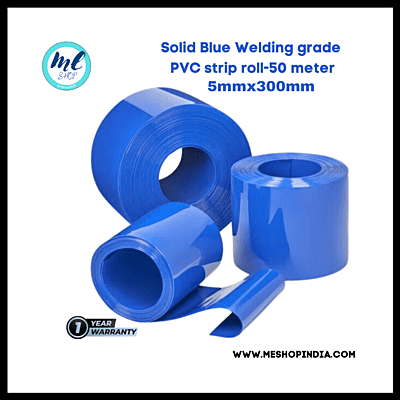 Buzz Lite PVC Roll-Welding Grade 50 mtr-5 MM x 300 mm Solid Blue with 12 months warranty