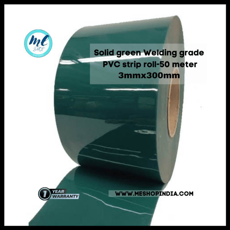 Buzz Lite PVC Roll-Welding Grade 50 mtr-3 MM x 300 mm Solid Green with 12 months warranty