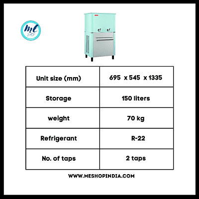 Usha SP150150-150 liter water cooler Usha SP150150-150 liter water cooler