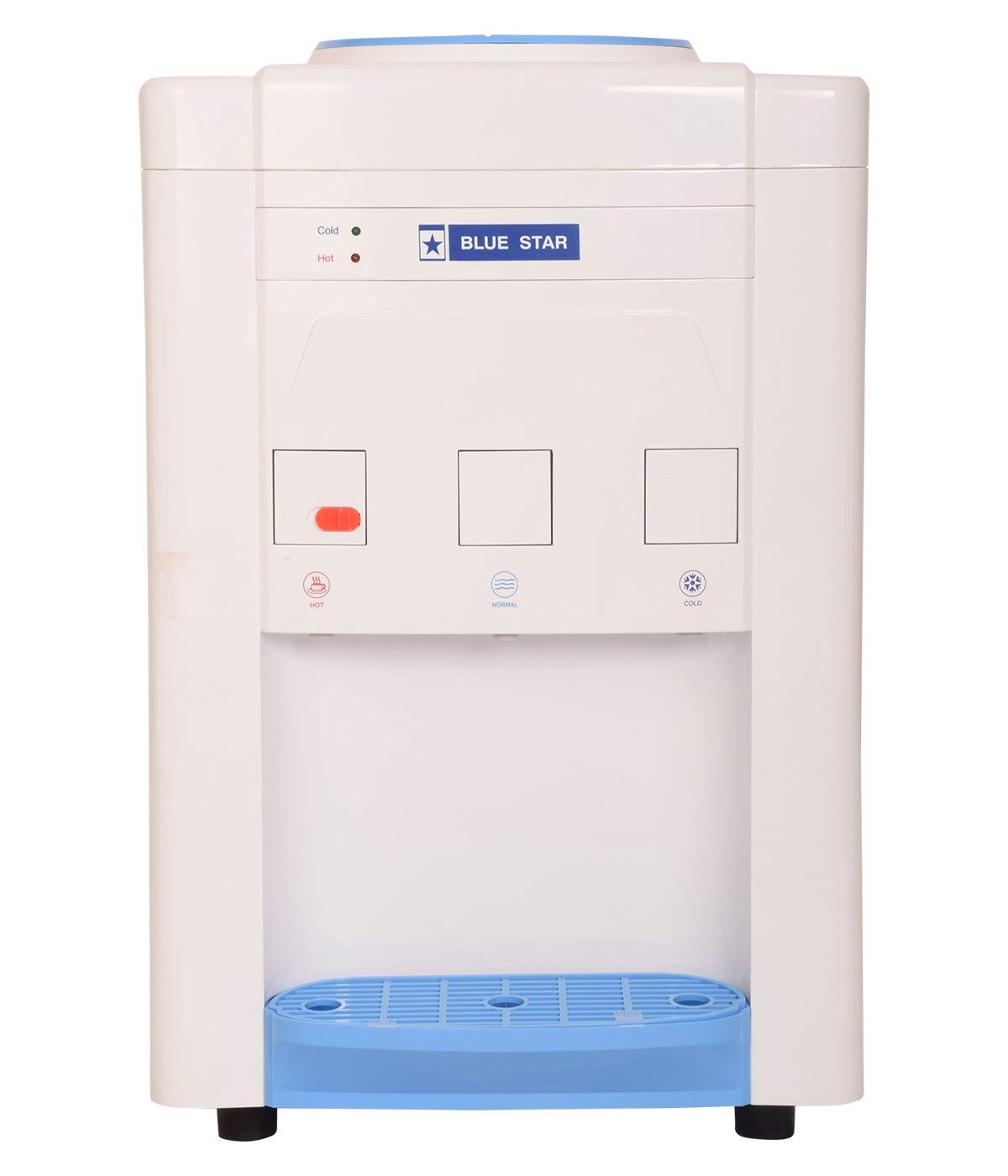 Front look of Blue star Bottled Water Dispenser-BWD3TTGA