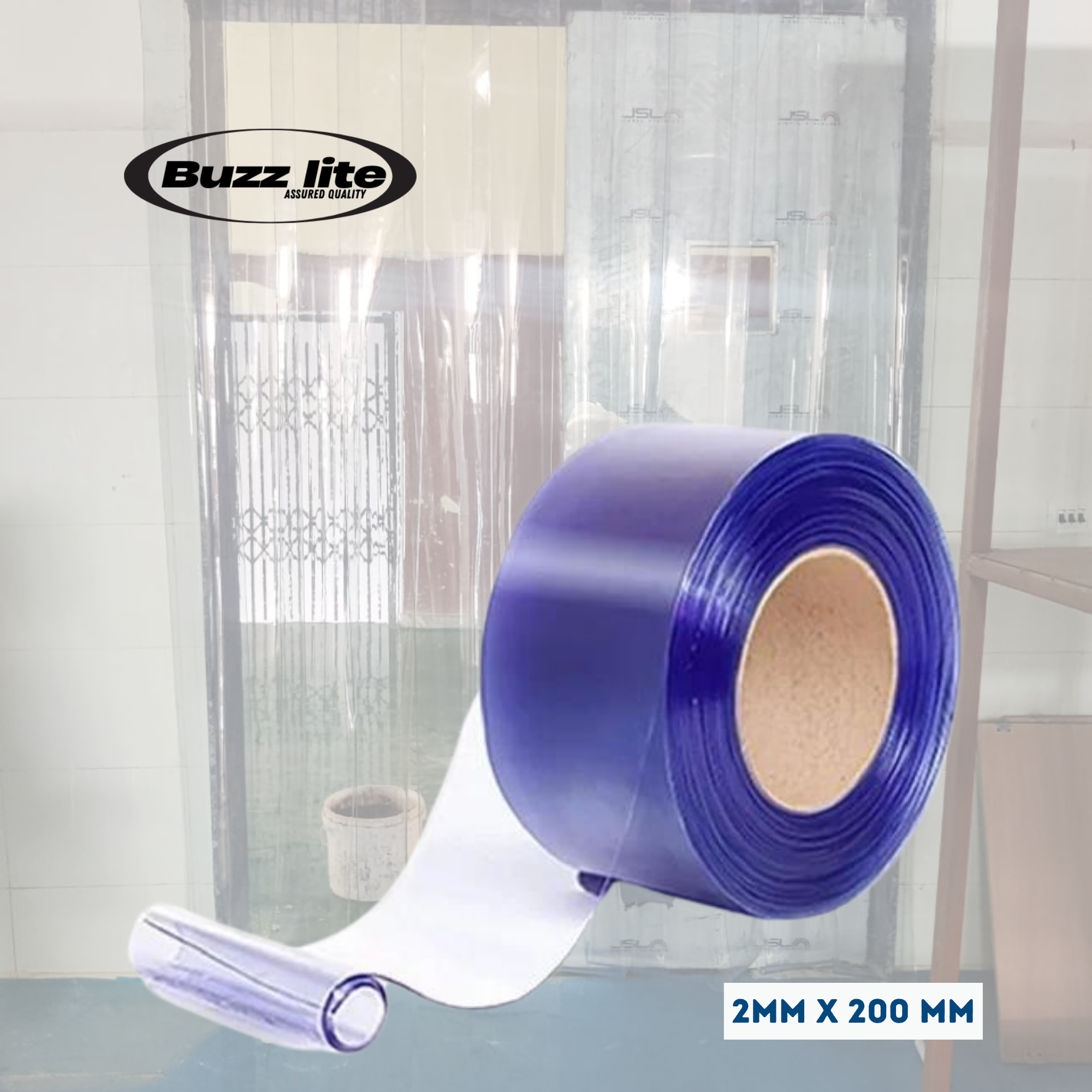 Buzz lite riptide premium Pvc strip curtain for factories Buzz lite riptide premium Pvc strip curtain for factories