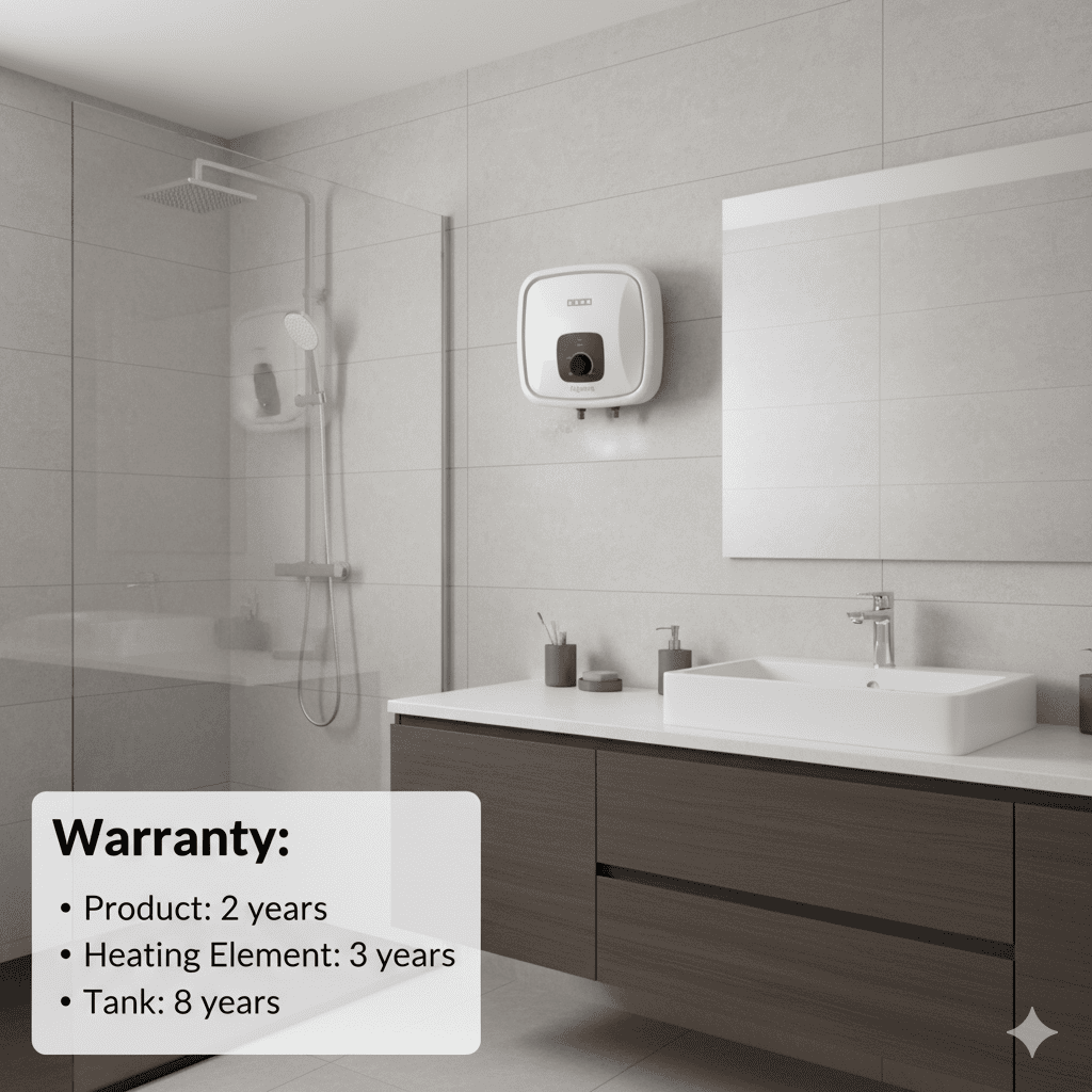 Usha Aquerra 25 Liter Water Heater Price Review Delhi NCR