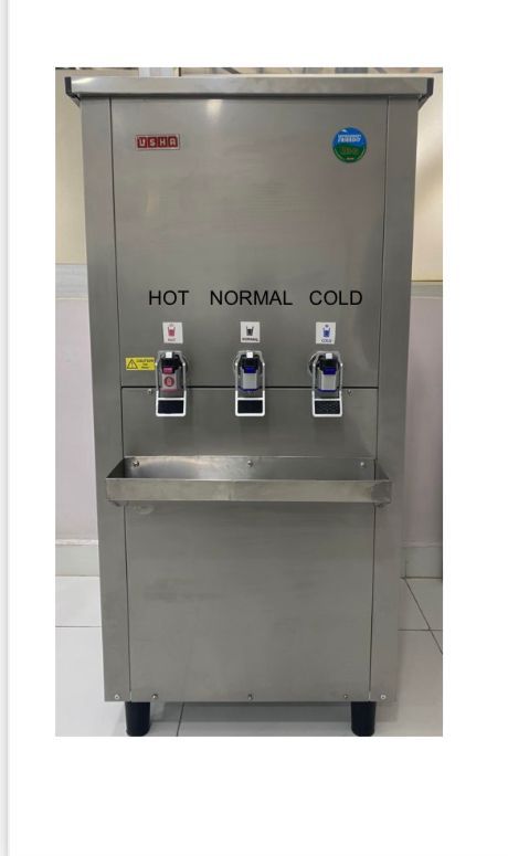 Usha SS4080 Fully Stainless steel body with Hot cold and normal water taps Usha SS4080 Fully Stainless steel body with Hot cold and normal water taps