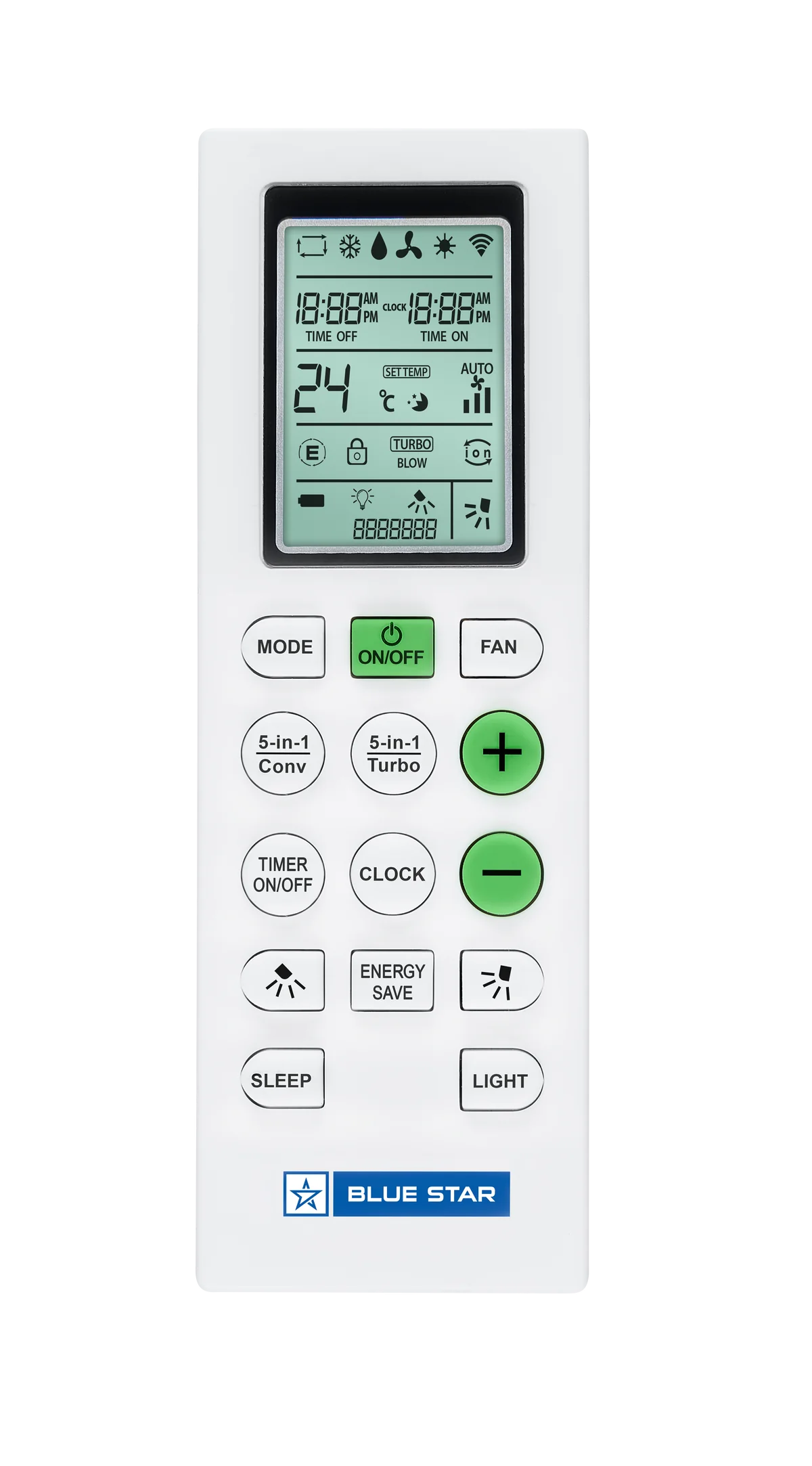 Blue Star IC318MNU Inverter Split AC-1.5 Ton 3 Star with LCD Display Remote Blue Star IC318MNU Inverter Split AC-1.5 Ton 3 Star with LCD Display Remote