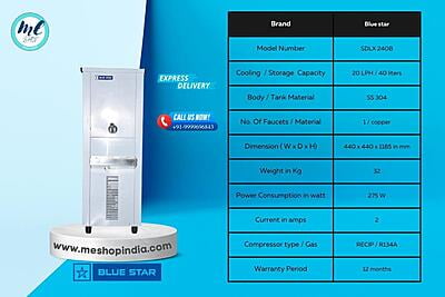 Blue star water cooler SDLX 240