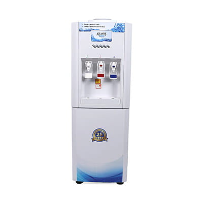 Front view of Atlantis Super water dispenser with Ro kit Front view of Atlantis Super water dispenser with Ro kit