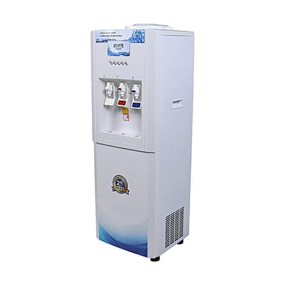 Side look of Atlantis Super Filtered Water Dispenser With RO kit
