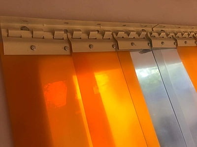 Buzz lite MS body Hanger and Clamps for Pvc strip curtains Buzz lite MS body Hanger and Clamps for Pvc strip curtains