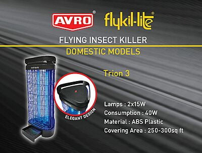 Avro Trion 3 flying insect killer machine
