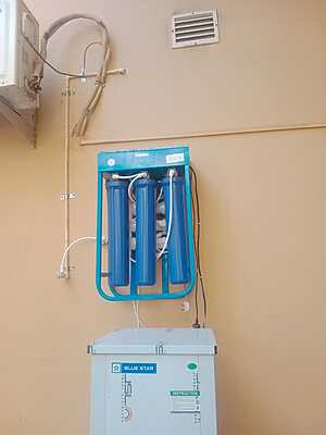 Compact RO purifier with high purification capacity. Compact RO purifier with high purification capacity.