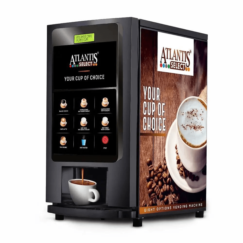 Atlantis Select 7 Hot beverage option