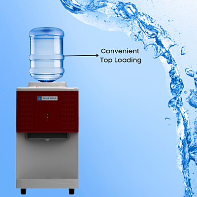 Blue Star Water Dispenser BWD1TTGB (Table top) with Convenient Top Loading Blue Star Water Dispenser BWD1TTGB (Table top) with Convenient Top Loading