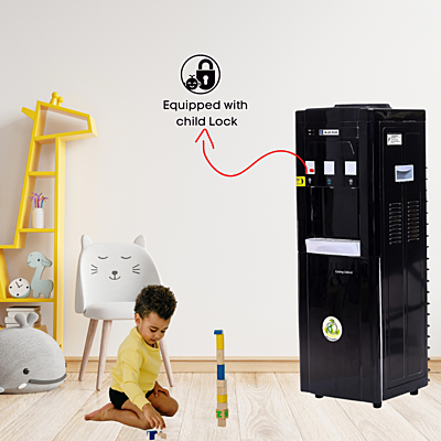 Blue star BWD3FMRGB- Black Water dispenser with Equipped with child lock Blue star BWD3FMRGB- Black Water dispenser with Equipped with child lock