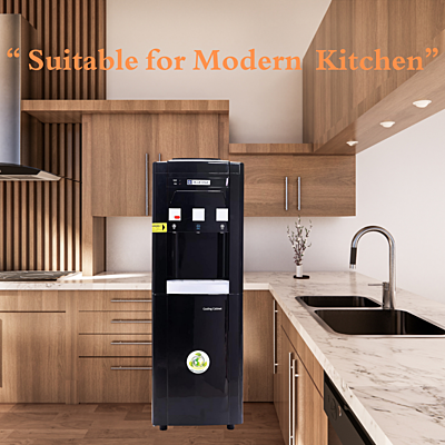 Suitable for Modern Kitchen: Blue star BWD3FMRGB- Black Water dispenser with cooling cabinet Suitable for Modern Kitchen: Blue star BWD3FMRGB- Black Water dispenser with cooling cabinet