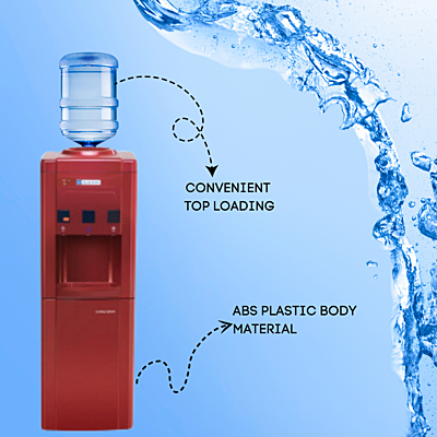 Blue star BWD3FMRGA-Maroon Water dispenser with Convenient top Loading Blue star BWD3FMRGA-Maroon Water dispenser with Convenient top Loading
