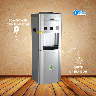 Enjoy chilled drinks and extra storage with this Blue star BWD3FMRGA- Grey Water dispenser Enjoy chilled drinks and extra storage with this Blue star BWD3FMRGA- Grey Water dispenser