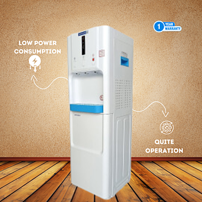 Enjoy chilled drinks and extra storage space with this Blue star Water dispenser BWD3FMCUA Enjoy chilled drinks and extra storage space with this Blue star Water dispenser BWD3FMCUA