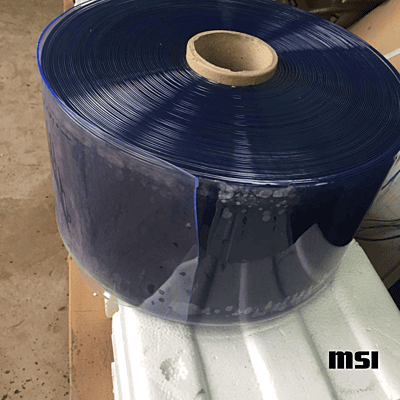 close look of Buzz lite Climate Control Pvc strip curtain 50 mtere roll close look of Buzz lite Climate Control Pvc strip curtain 50 mtere roll