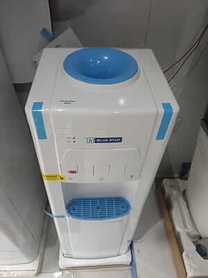 Original image of Blue Star BWD3FMRGA-Hot, Cold and Normal Water Dispenser with Refrigerator Original image of Blue Star BWD3FMRGA-Hot, Cold and Normal Water Dispenser with Refrigerator