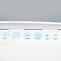 Blueair Classic 680i air purifier with integrated dual air quality sensors and Wifi app module