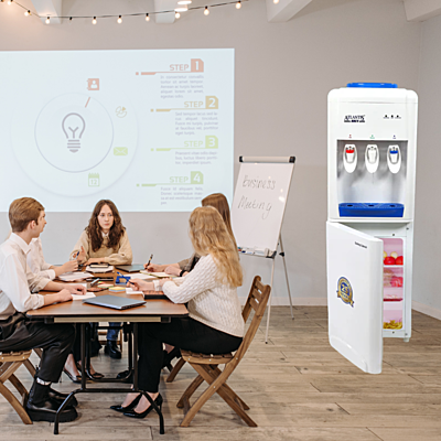 Suitable for Meeting Rooms: Atlantis Sky water dispenser-HCN floor standing With cooling cabinet Suitable for Meeting Rooms: Atlantis Sky water dispenser-HCN floor standing With cooling cabinet