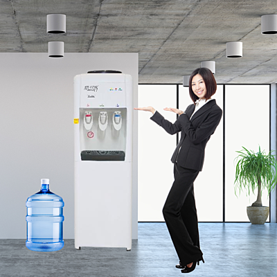 Top Loading Atlantis frosty Plus- 3 taps floor standing water dispenser