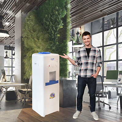 Perfect for home or office, the Atlantis One Water Dispenser provides hot, cold, and normal water
