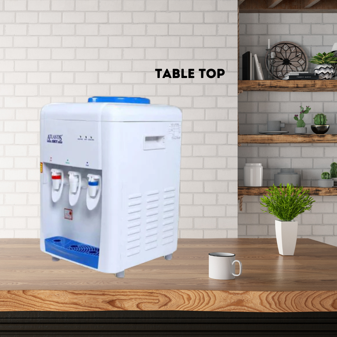 Atlantis Sky Table Top water dispenser with Hot cold and normal water option
