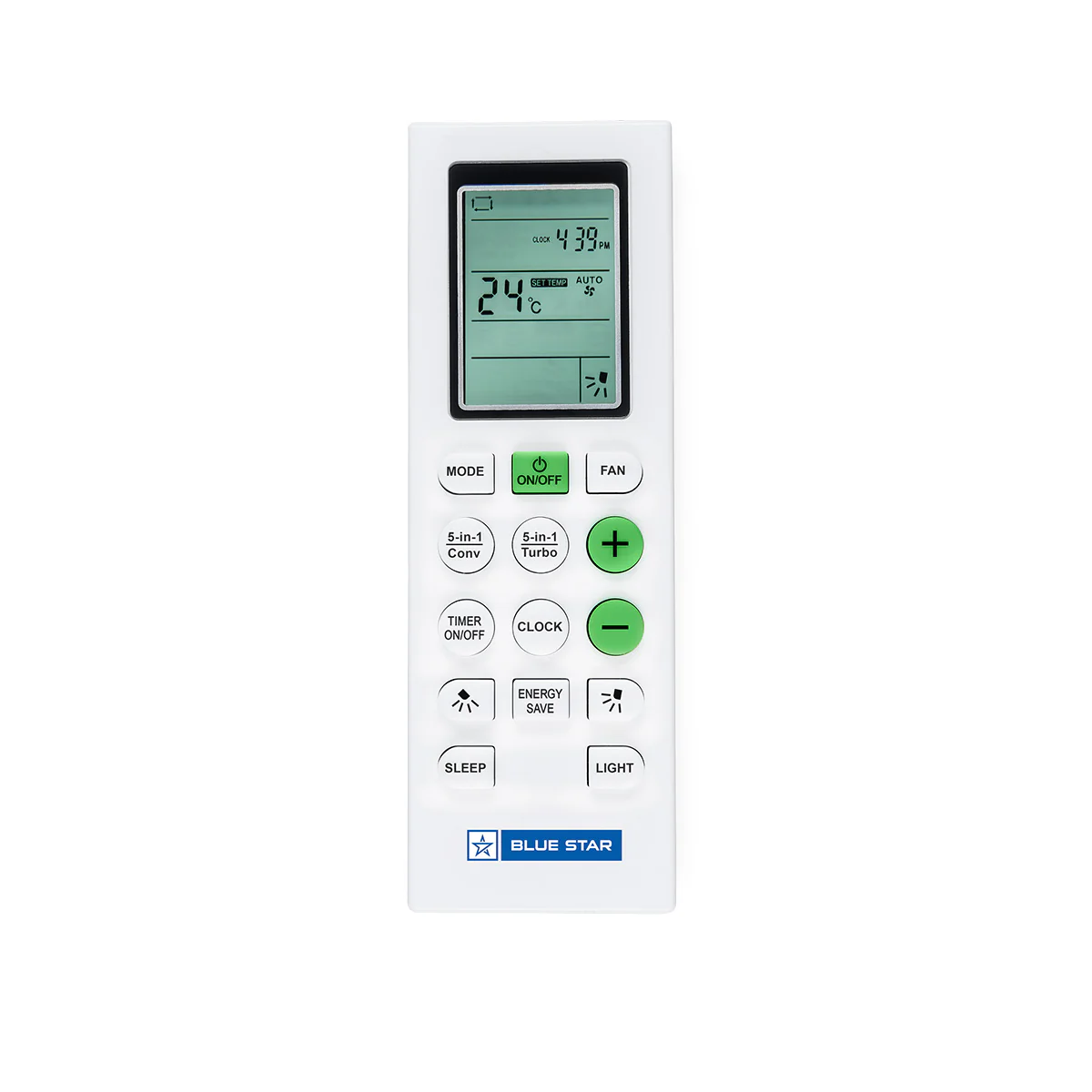 Blue Star IC312QNU Inverter Split AC-1 Ton 3 Star with LCD Display Remote Blue Star IC312QNU Inverter Split AC-1 Ton 3 Star with LCD Display Remote