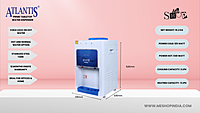 Infographic image of Atlantis Prime Countertop Water Cooler with Hot cold and normal water option Infographic image of Atlantis Prime Countertop Water Cooler with Hot cold and normal water option
