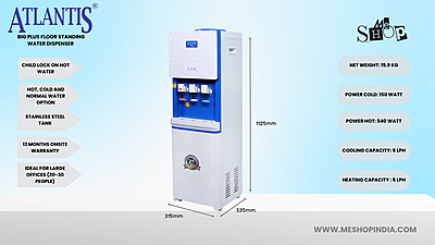 Infographic image of Atlantis Big Plus water dispenser-Floor Standing Infographic image of Atlantis Big Plus water dispenser-Floor Standing