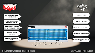 Infographic image of Avro Jumbo medium twin insect killer Infographic image of Avro Jumbo medium twin insect killer