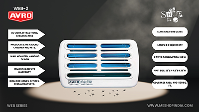 Infographic image of Avro mosquito electric insect killer machine for Home Infographic image of Avro mosquito electric insect killer machine for Home