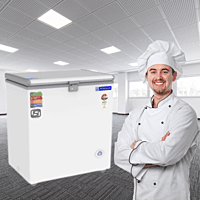 Blue Star CF4-180NEQW Deep Freezer with Storage Baskets Blue Star CF4-180NEQW Deep Freezer with Storage Baskets