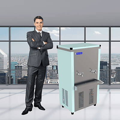 Large capacity Blue Star SWC4080PS water cooler, ideal for busy spaces. Large capacity Blue Star SWC4080PS water cooler, ideal for busy spaces.