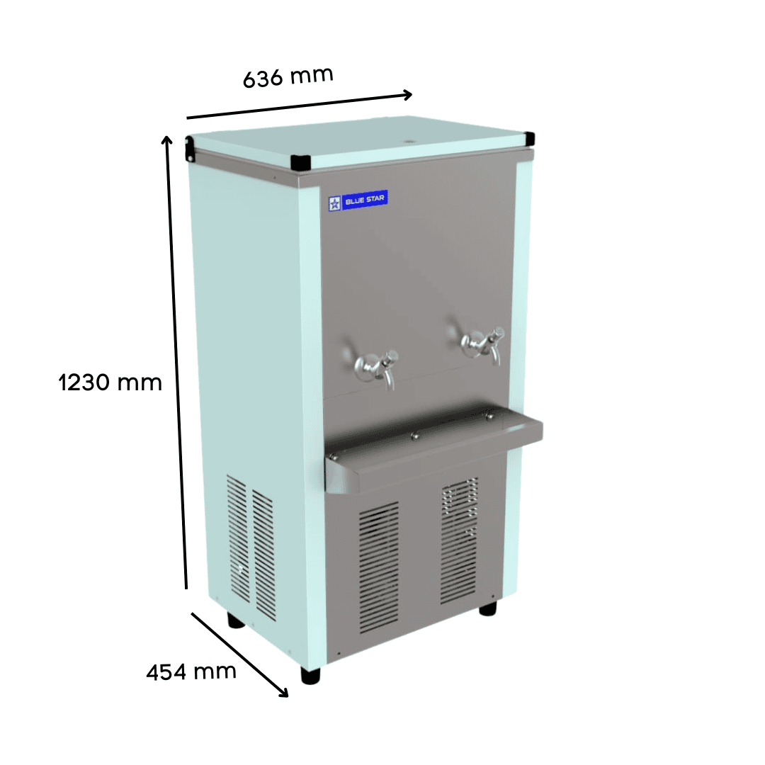 Dimension of Blue Star Storage Water Cooler SWC series-SWC4080PS Dimension of Blue Star Storage Water Cooler SWC series-SWC4080PS