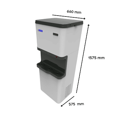 Dimension of Blue Star Water Cooler Platinum Series P6080E-SL (Standard) Dimension of Blue Star Water Cooler Platinum Series P6080E-SL (Standard)