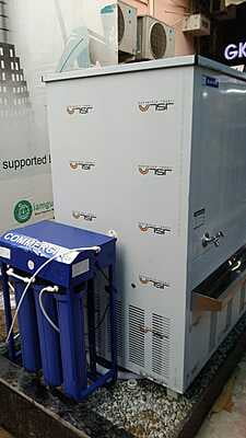 Blue star SDLX 200400B water cooler  SS 304 body, multi sides faucets
