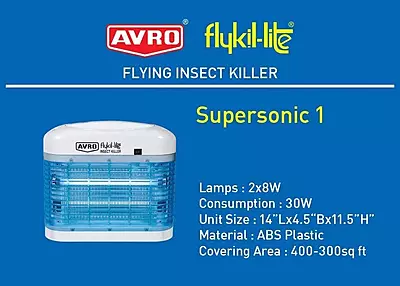 Enjoy a Peaceful and Insect-Free Home with the Avro Flying Insect Killer Supersonic 2 Enjoy a Peaceful and Insect-Free Home with the Avro Flying Insect Killer Supersonic 2