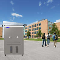 "Durable and reliable Blue Star water cooler for high-traffic areas." "Durable and reliable Blue Star water cooler for high-traffic areas."