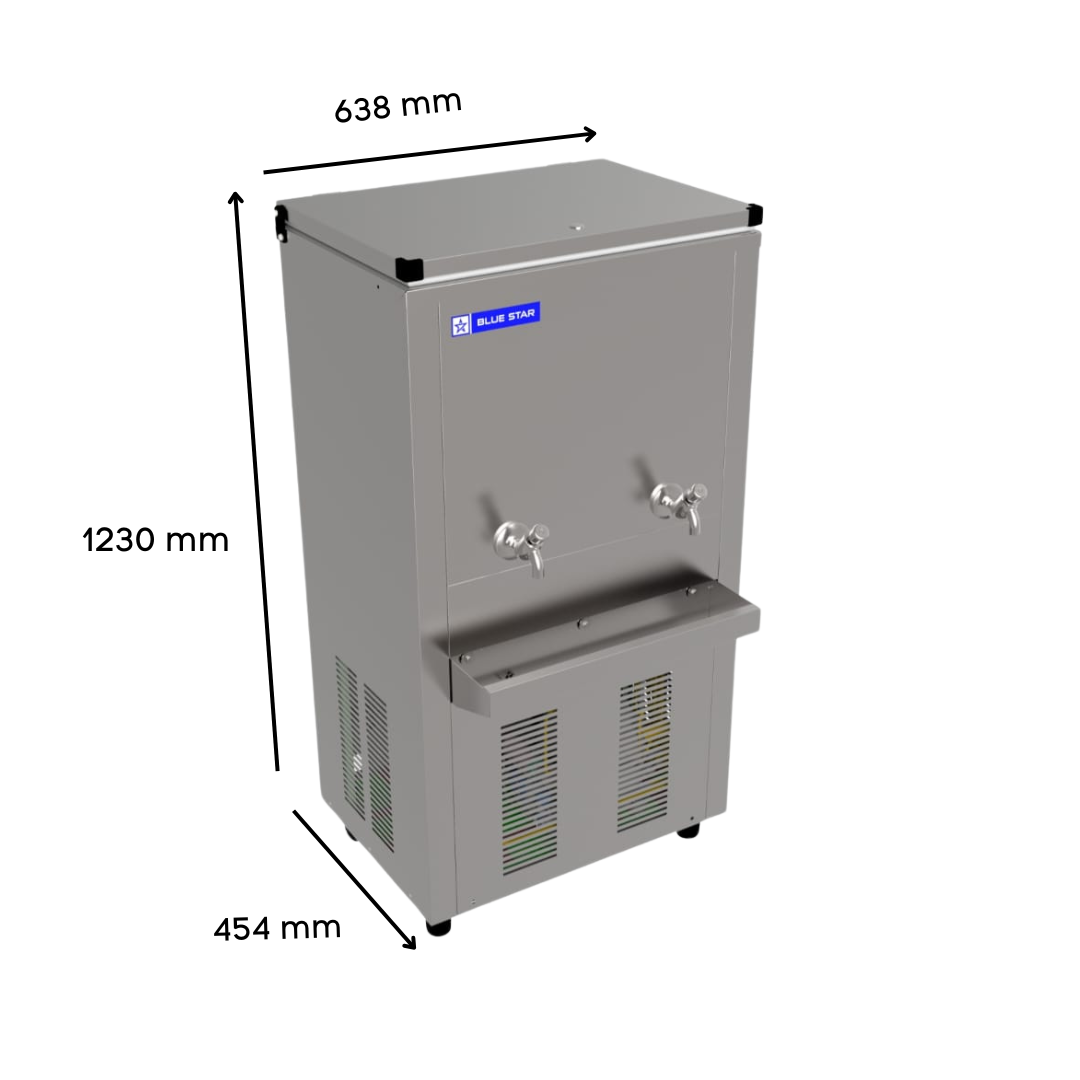 Dimension of Blue Star Storage Water Cooler SWC Series-SWC6080SS Dimension of Blue Star Storage Water Cooler SWC Series-SWC6080SS