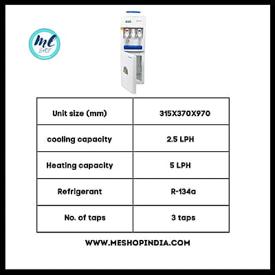 Specification of Atlantis Sky Water Cooler | Built-in Fridge | HCN